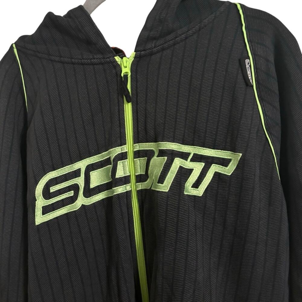 Scott Gray Green Men’s Zip Hooded Zipper Hooded Sweatshirt‎ XXL - Picture 5 of 10